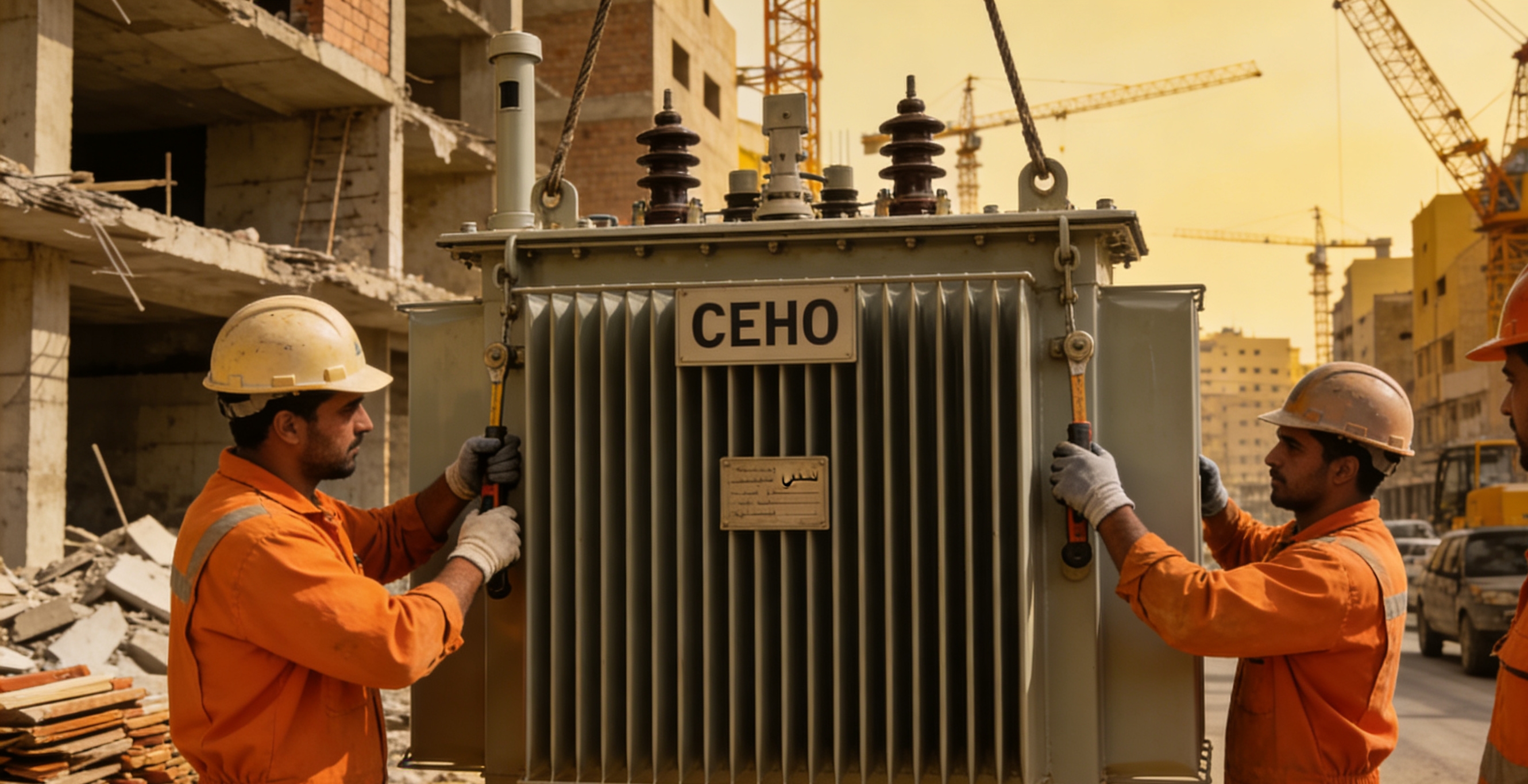 CEHO 変圧器：中東の送電網再建のための最も信頼性の高い基幹機器