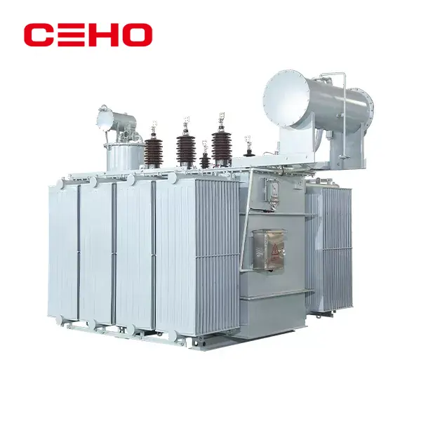 負荷時タップ切換機能付き二重巻線油入配電変圧器