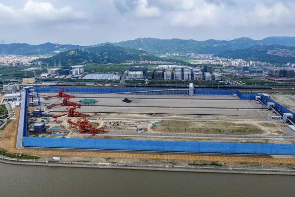 浙江省温州市楽清湾埠頭プロジェクト